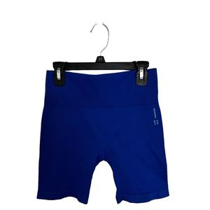 Girls Sports Illustrated Ribbed Blue Shorts Size M 10/12